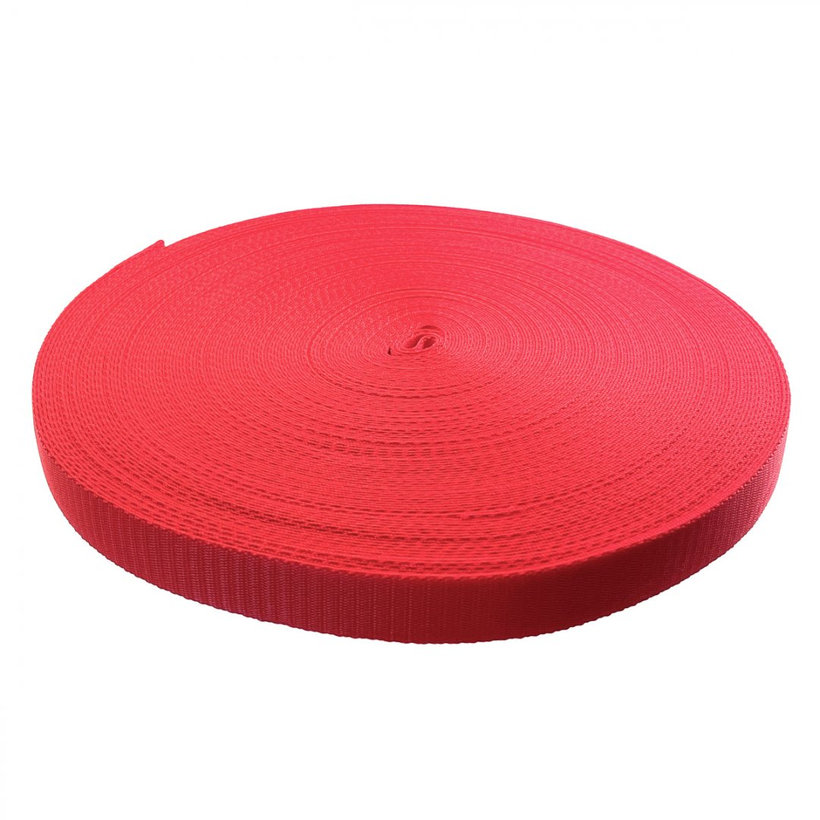 Popruh univerzální PP červený 20mm