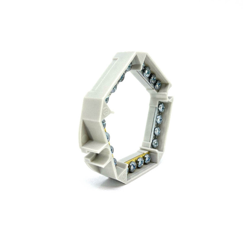 Svorkovnice věneček 5P šedá