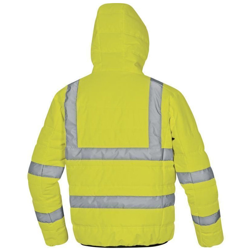 Reflexní prošívaná bunda DOON HV žlutá 3XL