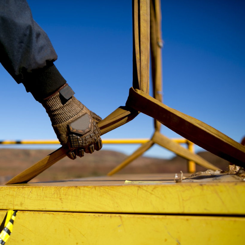 Nekonečná smyčka - zvedací pás Modrý 8T/5-10M