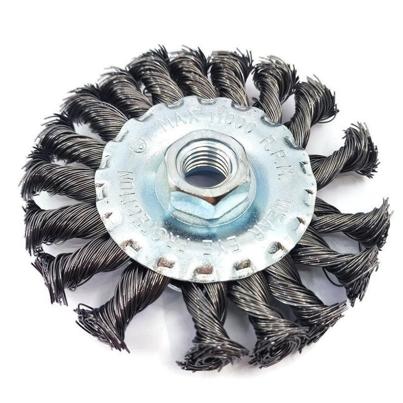 Kartáč okružní copánkový M14-115mm