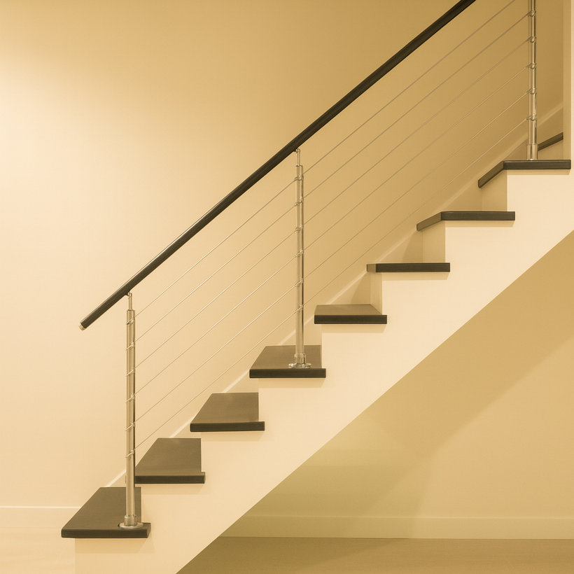 Lanová výplň zábradlí vidlice/vidlice 3mm/4m