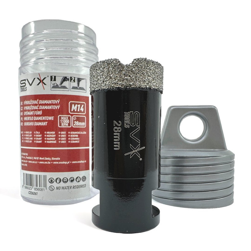 Vyřezávač diamantový M14-28mm