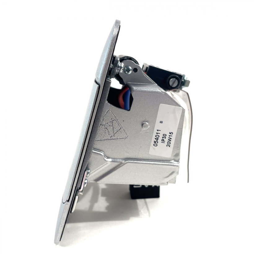 Pop-up krabice - matný hliník - 4 modul