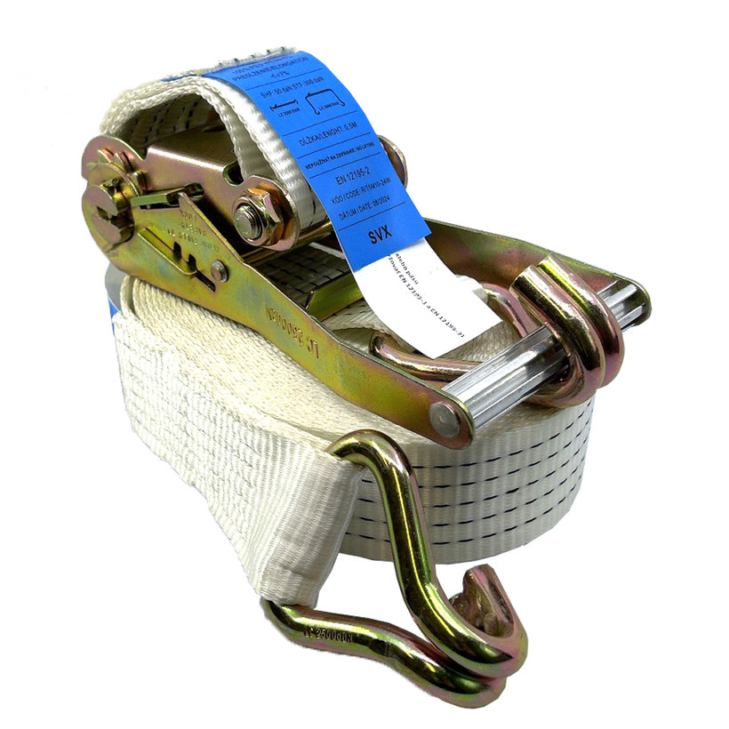 Upínací pás - Kurtna 5T-1OM Bílá