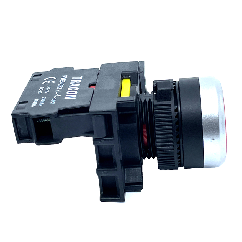 Klasické tlačítko červené