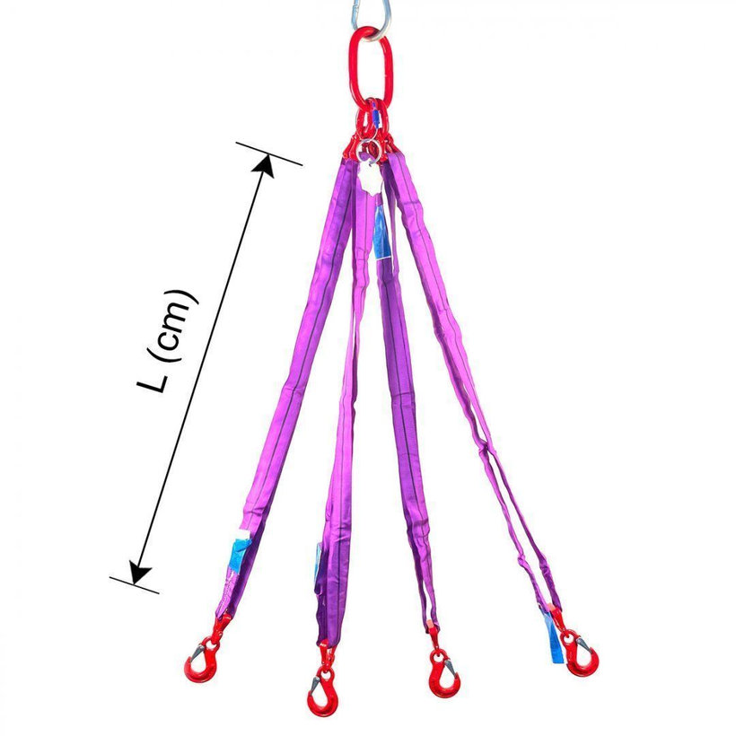 Textilní závěs OKO-4 HÁK 2100/1500 kg, 4 m