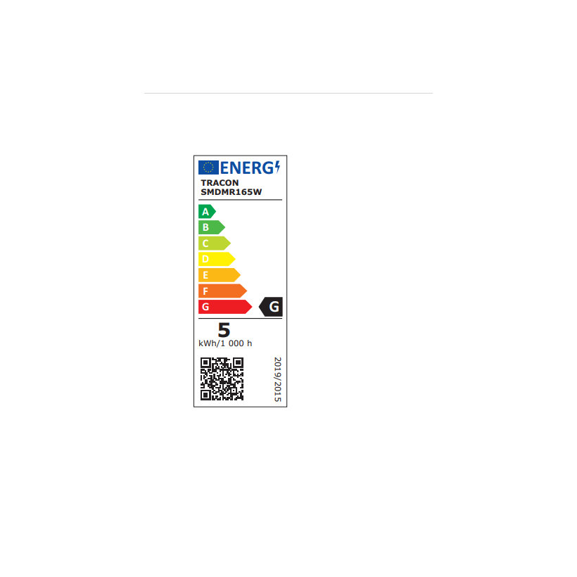 LED žárovka SMD G5.3 5W MR16 - teplá bílá