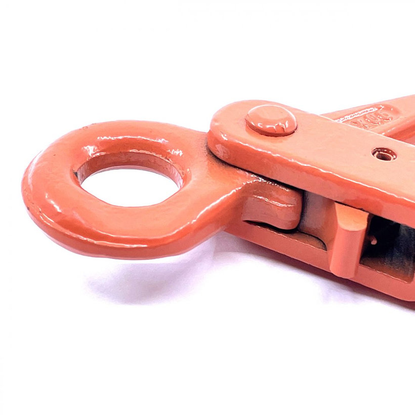 Samozajišťovací hák s okem tř 100 oranžový 13mm