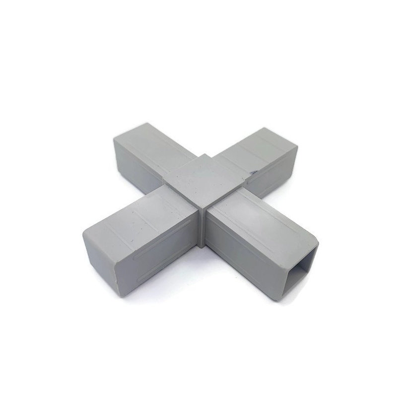 Spojka křížová plastová 20x20mm