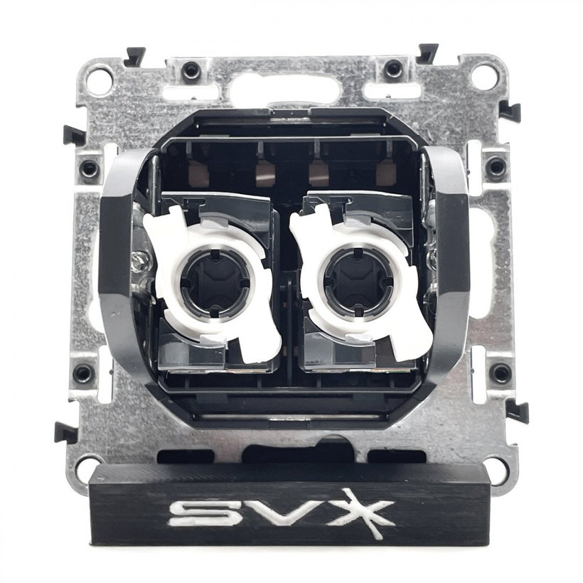 Valena LIFE zásuvka datová 2xRJ45 Cat5e FTP bílá