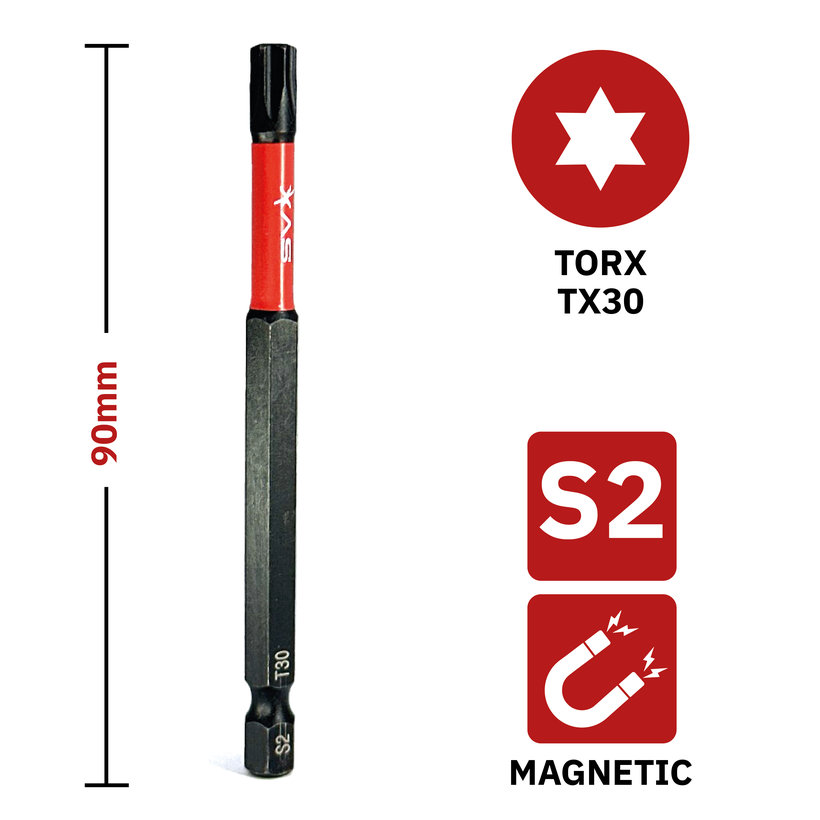 Bit magnetický TX30x90mm