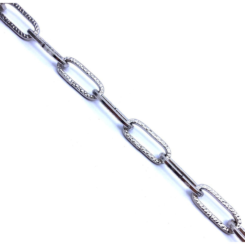 Řetěz ozdobný tepaný poniklovaný 2mm