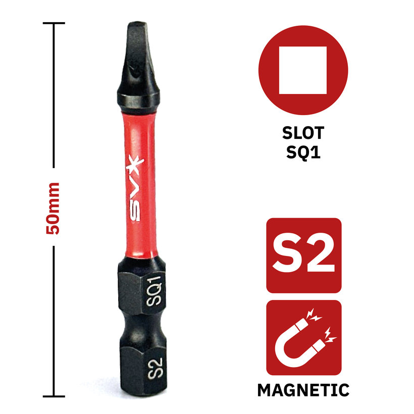 Bit magnetický SQ1x50mm