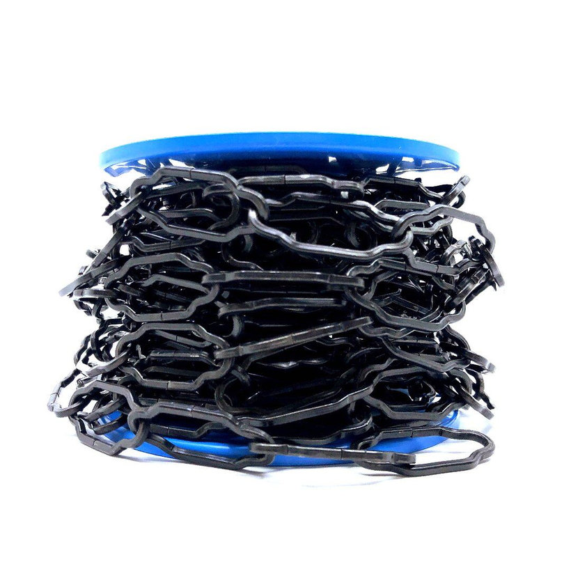 Řetěz ozdobný lustrový/černý zinek 2,8mm