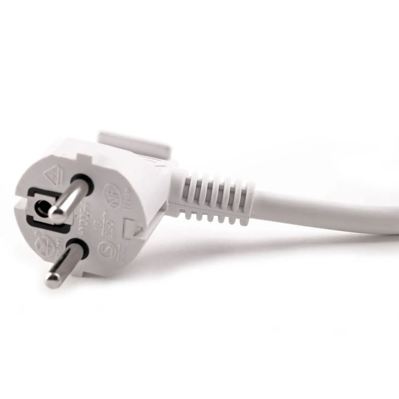 Prodlužovací kabel 16A bílý 5 zásuvek 5m 3G1,5