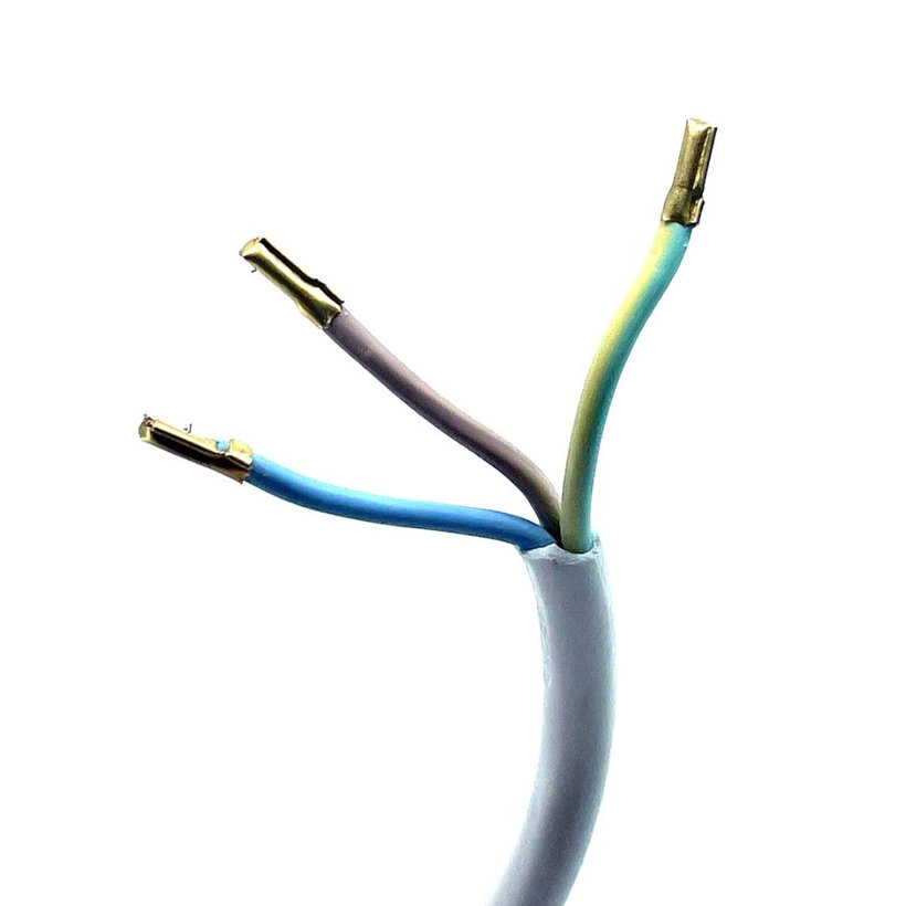 Flexo šňůra 3m 3x1 bílá