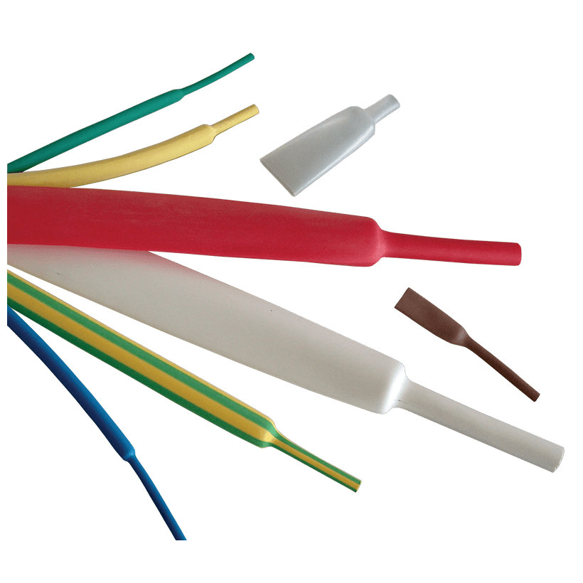 Bužírka smršt. 2:1 bílá 2,4/1,2mm