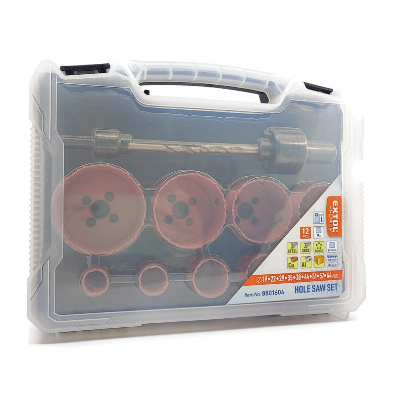 Bimetalové korunky 12dílná sada