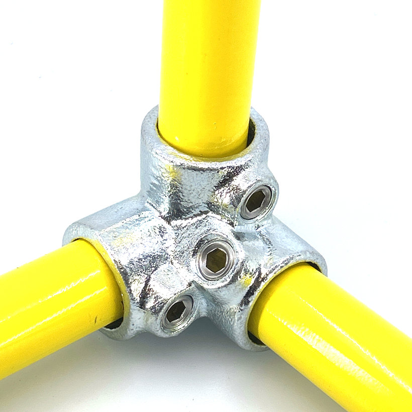 Spojovací článek tři větve 27 mm - pozinkovaný