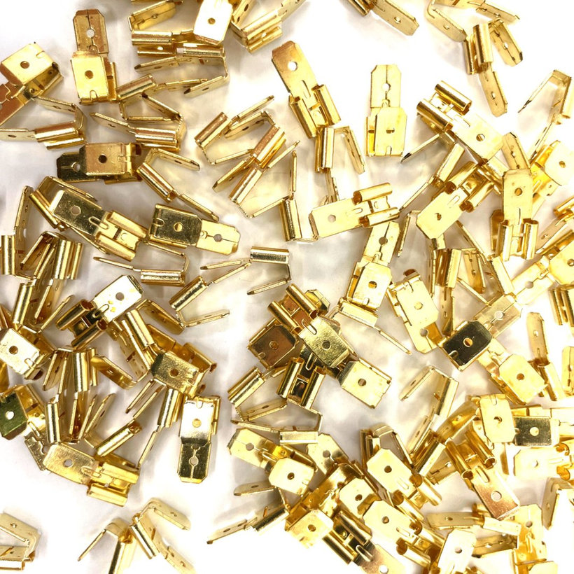 Neizolované Cu rozbočovače ploché 2,5mm²