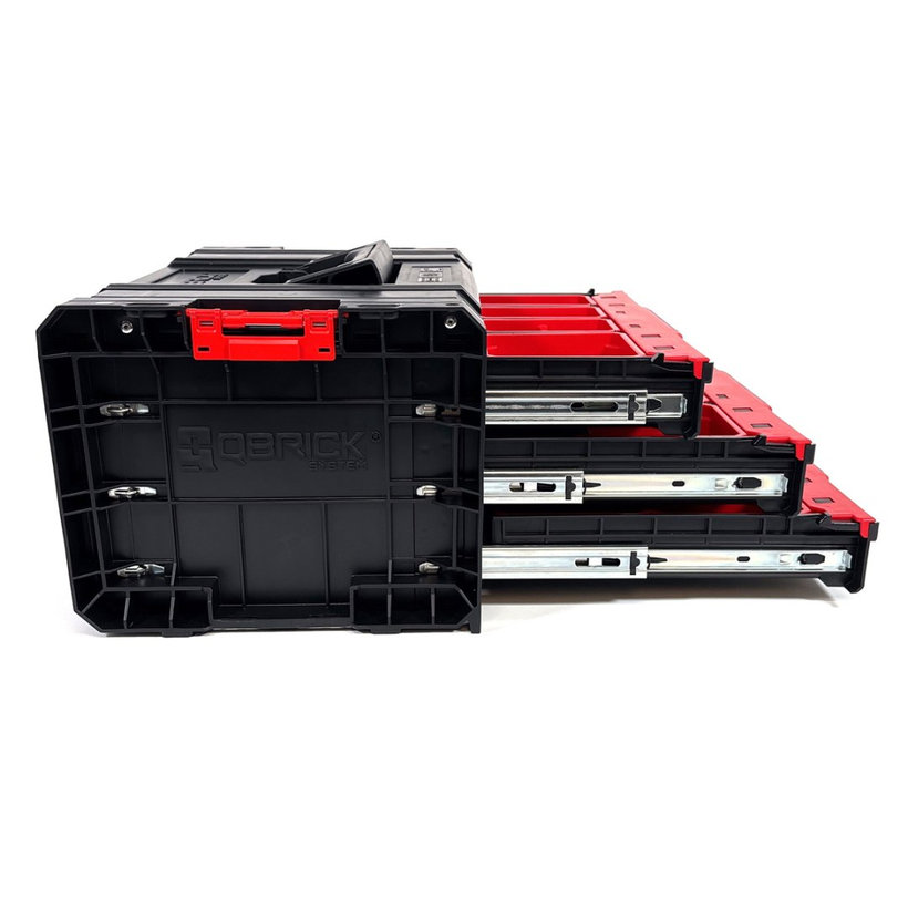 Box QBRICK® System TWO Toolbox 3-zásuvkový organizér 245x445x320mm