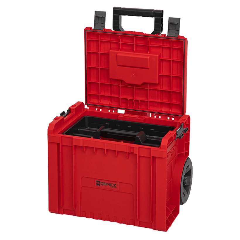 Box QBRICK® System PRO Cart Red Ultra HD 450x360x690mm