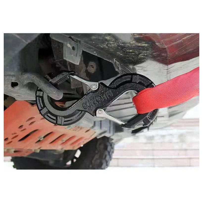 S hák s pojistkou pro offroad červený