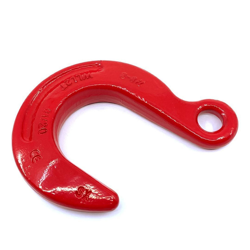 Slévárenský hák s okem tř 80 červený 16mm