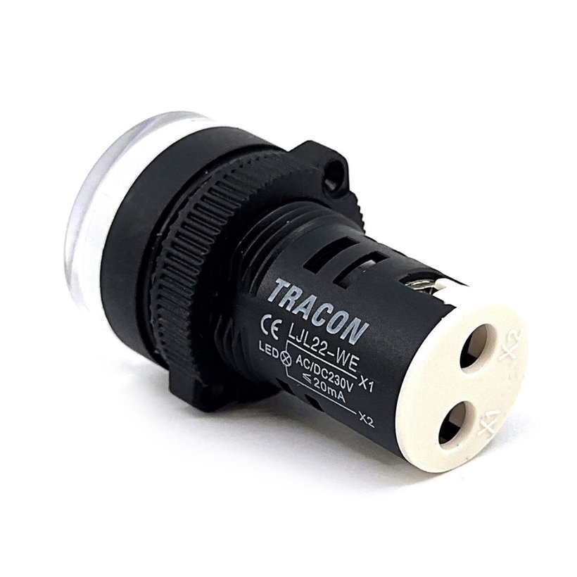 Kontrolka LED bílá