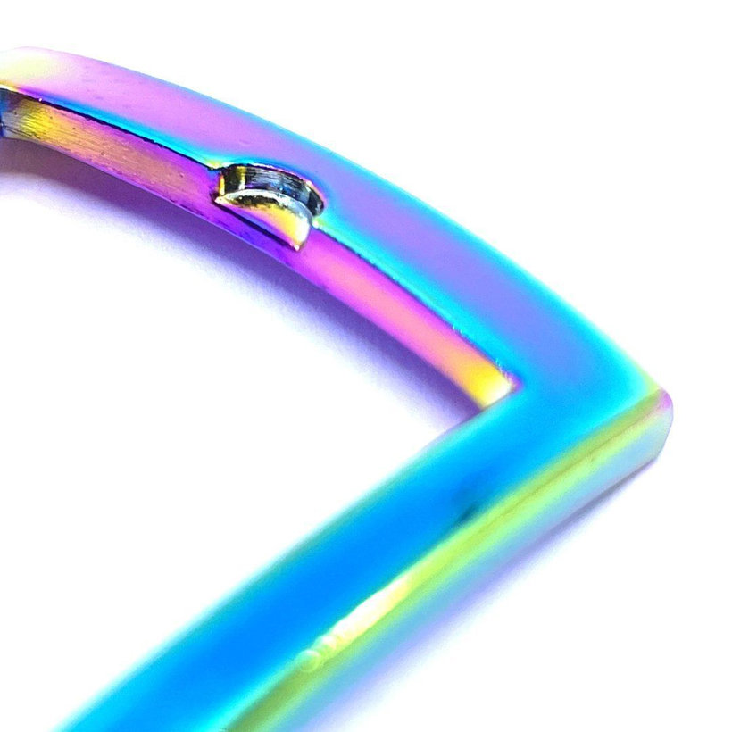 Přezka na obojky duhová 30mm