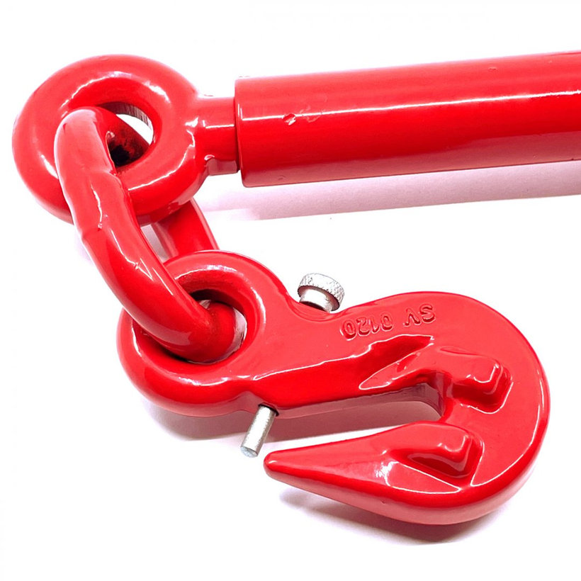 Ráčnový napínač H-H tř 80 červený 10mm