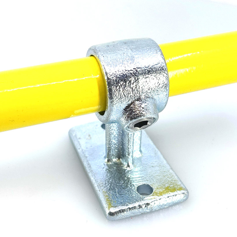 Konektor na zábradlí 27 mm - pozinkovaný