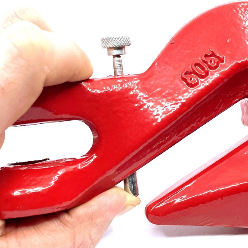 Zkracovač vidlicový s pojistkou tř 80 červený 13mm