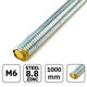 Závitová tyč DIN 975 8.8 zn M6x1000