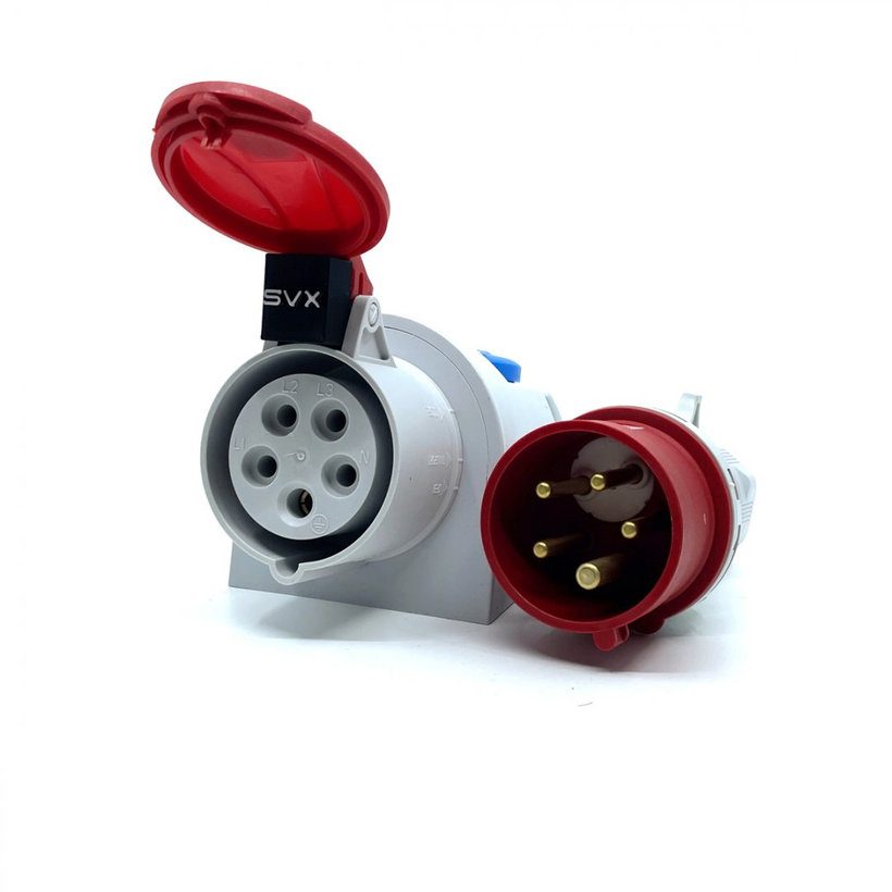 Zásuvka nástěnná IZVZ 1653 16A 5p + 230V