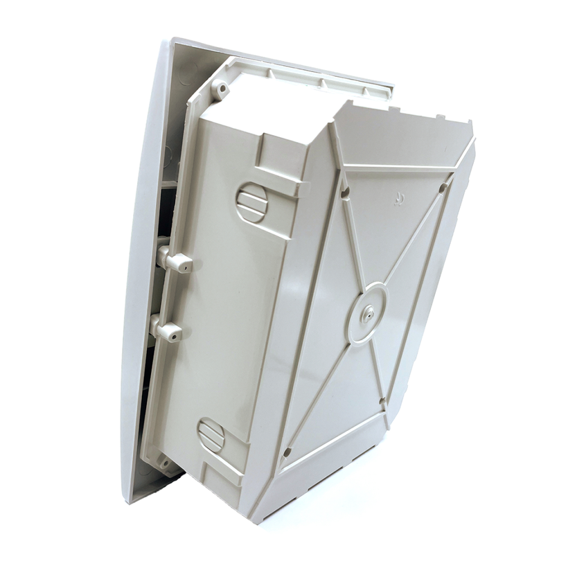 Rozvodná skříň podomítková s bílými dvířky 160x200x60mm