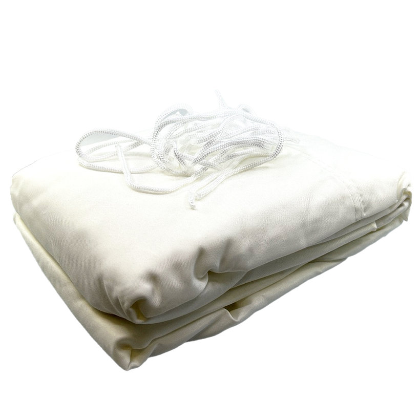 Stínící plachta nepromokavá bílá 3x3x3 m