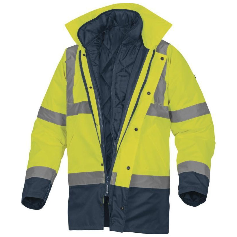 Reflexní bunda RUNWAY žlutá M