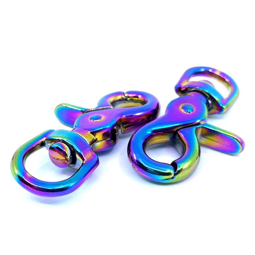 Karabina vypouštěcí dúhová 61x13mm