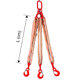 Textilní závěs OKO-3 HÁK 12 600/9000 kg, 2,5 m