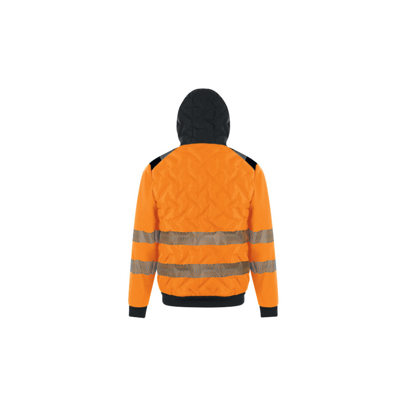 Reflexní bunda LUTONHV oranžová – XXL