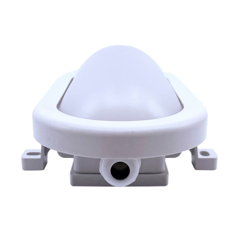 Plastové chráněné LED svítidlo - oválné