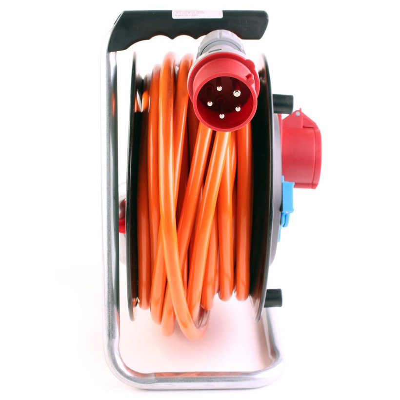 Prodlužovací kabel na bubnu se zásuvkami 25m