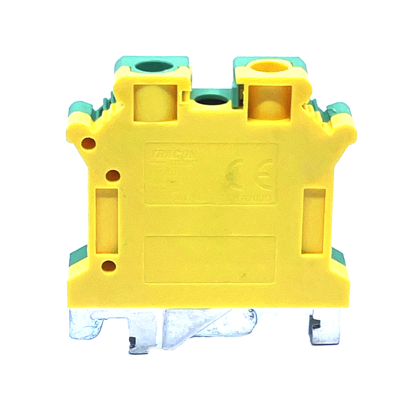 Řadová svorka pro ochranný (PE) vodič 10mm²