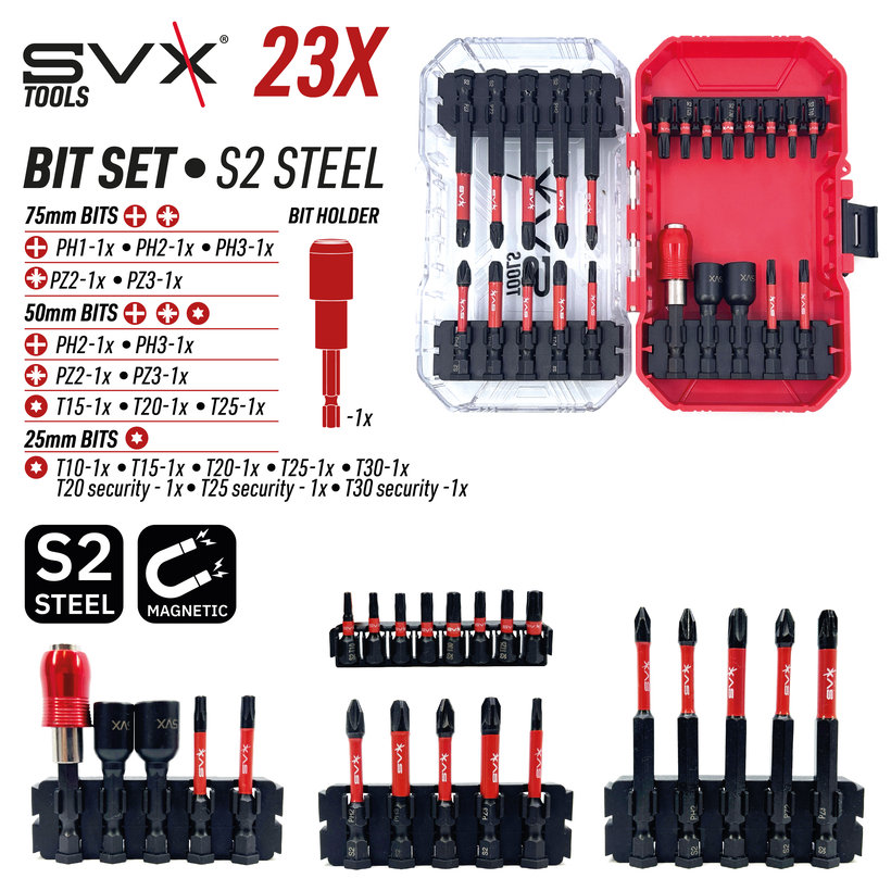 Sada bitů 23 dílná