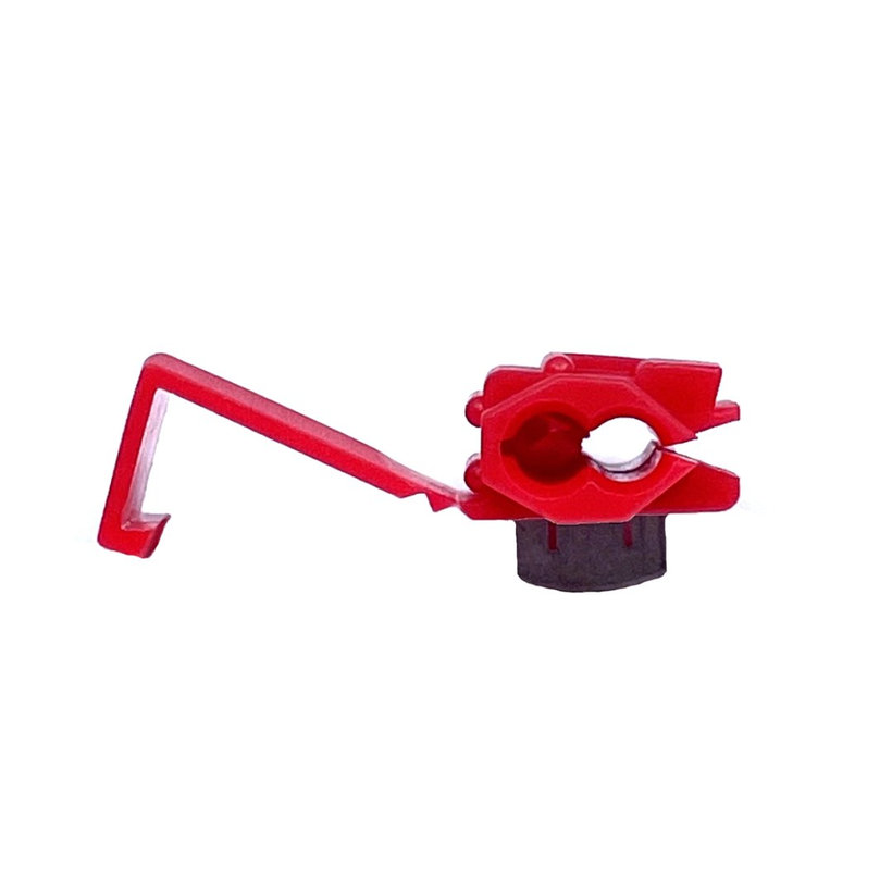 Izolované Cu lisovací rozbočovače zářezové červené 1mm²