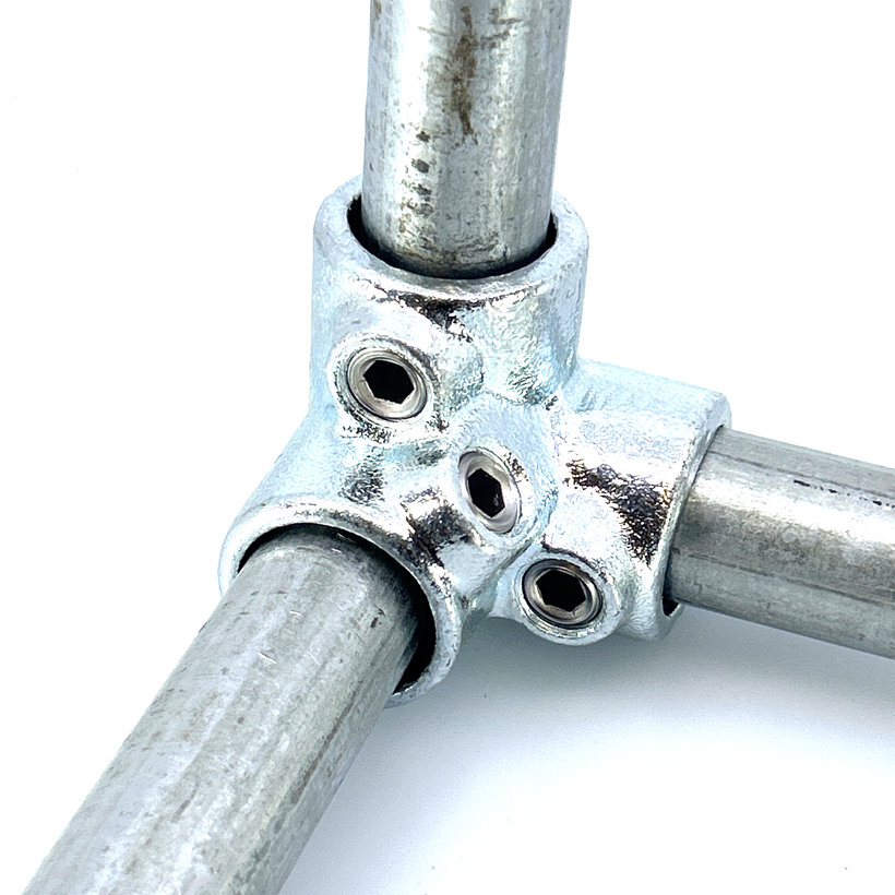 Spojovací článek tři větve 27 mm - pozinkovaný