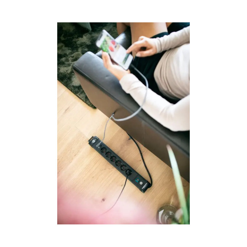 Prodlužovací kabel 6-zásuvkový Premium-Line SCHUKO 3m