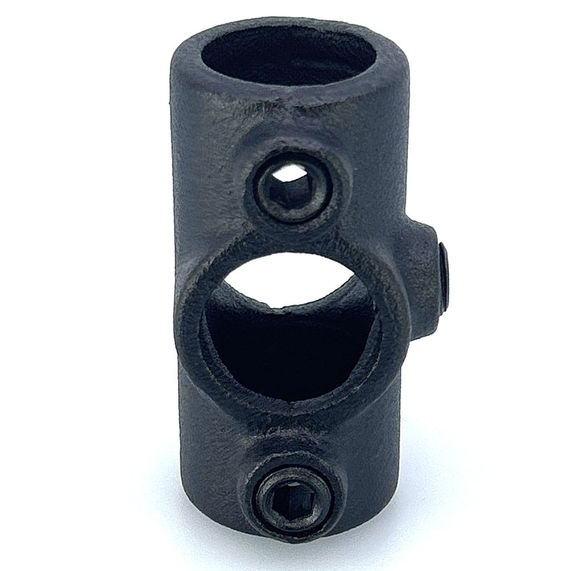 Spojovací článek ve tvaru X 27 mm - černý